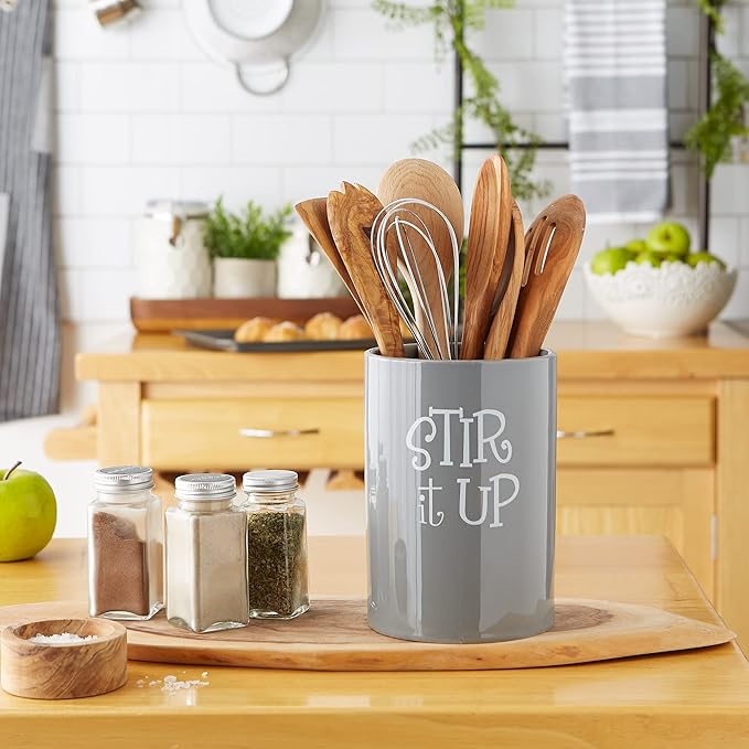 DII Kitchen Accessories Retro Collection Ceramics, Utensil Holder