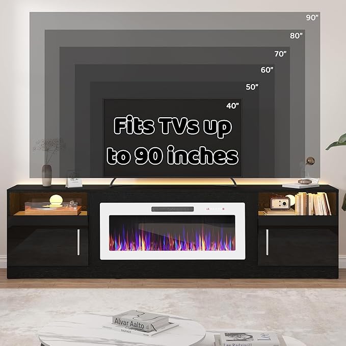 Lemberi Fireplace tv Stand