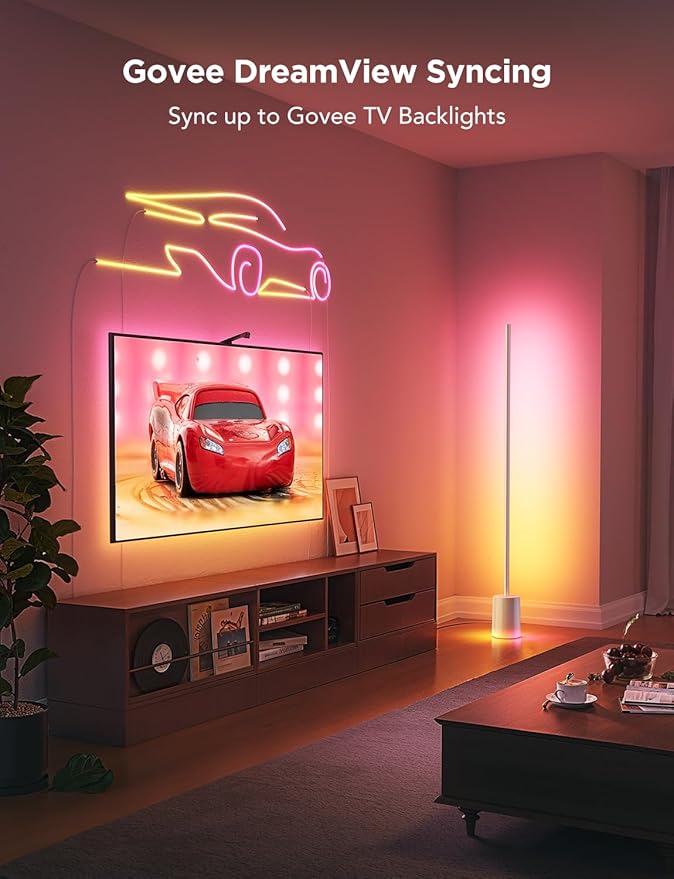 Govee Floor Lamp 2, Warm Cool White LED, Compatible