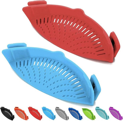 2 Pcs Clip on Strainers, Pot Strainer