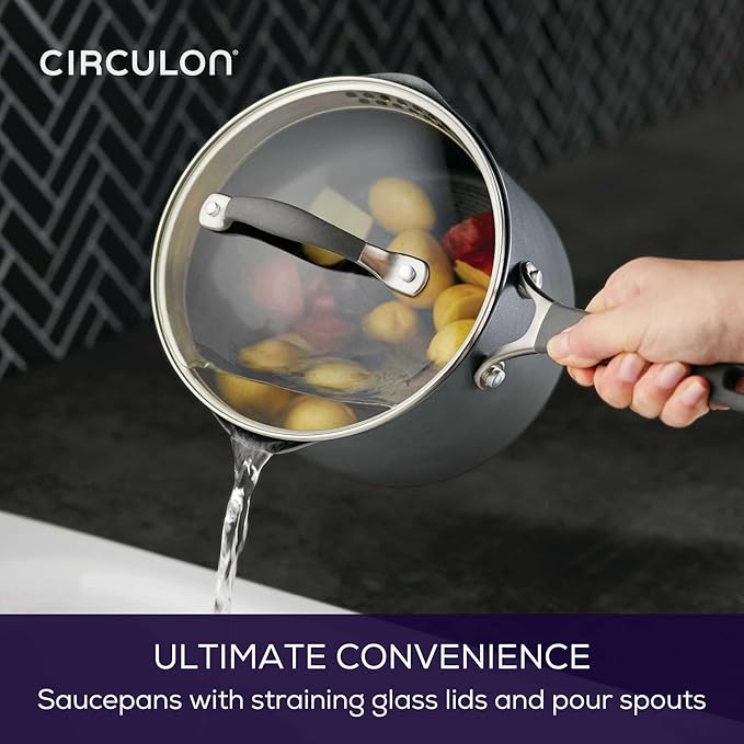Circulon A1 Series with ScratchDefense Nonstick Induction Pots and Pans
