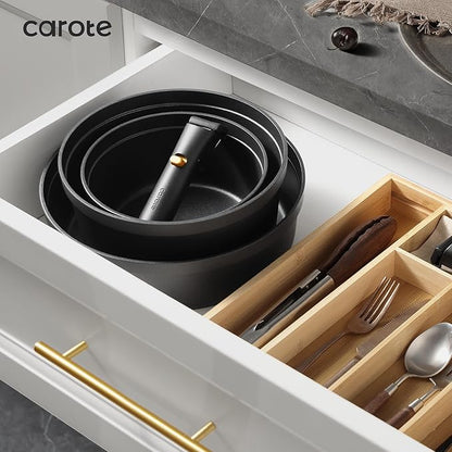 CAROTE 20pcs Pots and Pans Set Non Stick, Nonstick Cookware Set,