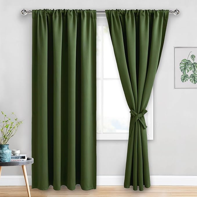 JIUZHEN Christmas Blackout Curtains