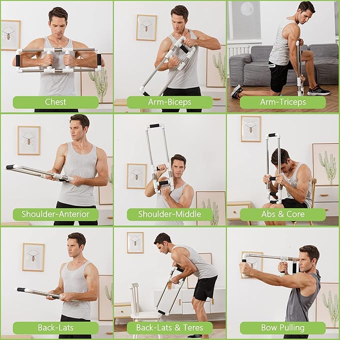 GoFitness Push Down Bar Machine