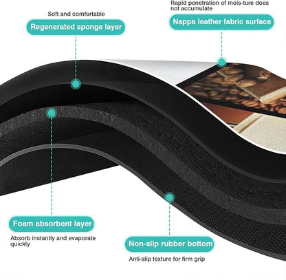 Coffee Mat 17inx31.5in, Coffee Bar Mat
