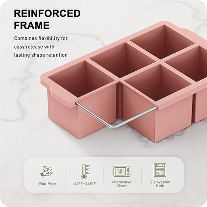 VLM 3 Packs Large Ice Cube Molds