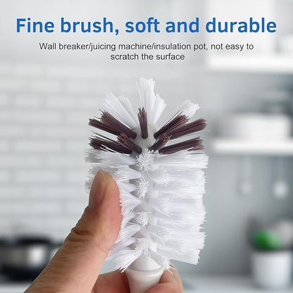 Long Handle Kitchen Cleaning Brush Set of 2, Long Handle Tableware Brush