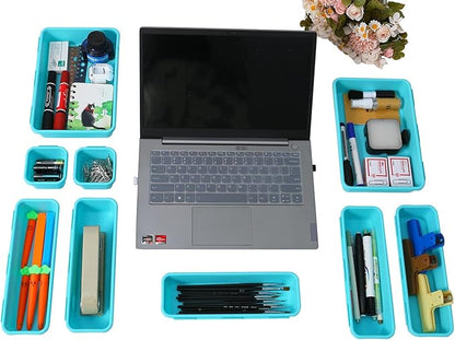 Kutesna 15 PCS Interlocking Desk Drawer Organizer Separator