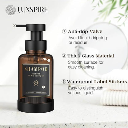 Luxspire Foaming Soap Dispenser, Non-Slip Hand Soap Dispenser