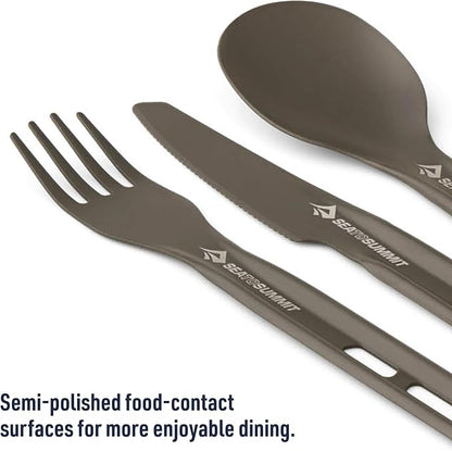 Sea to Summit Frontier Ultralight Cutlery Set, Fork, Spoon and Knife