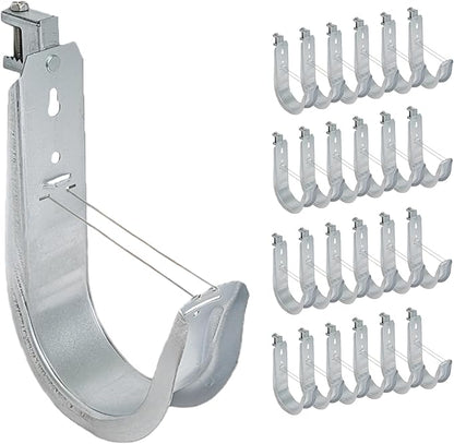 ICC Beam Clamp J Hook 4” with Retainer Clip