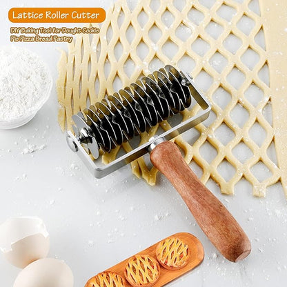 Stainless Steel Lattice Dough Cutter