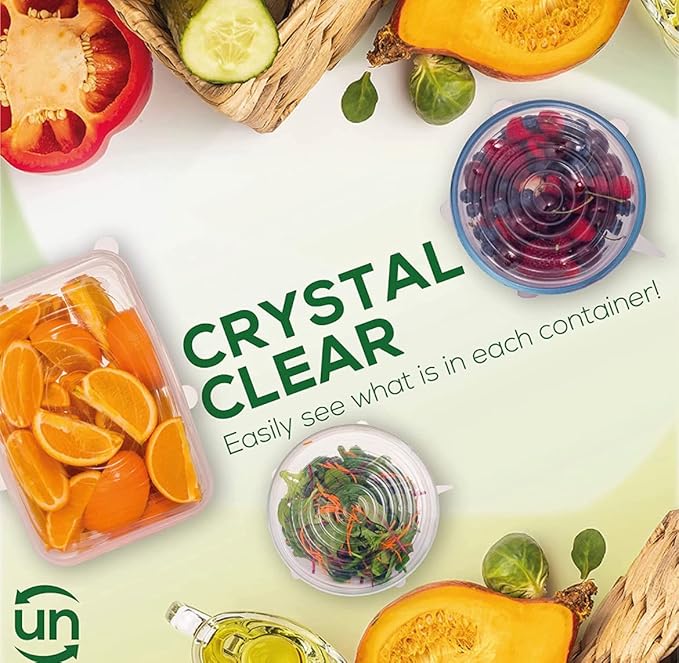 unwasted Reusable Silicone Lids – Upgrade Your Kitchen Gadgets