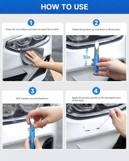 Touch Up Paint Compatible with Honda Exact Match Touch Up Paint Car Scratch Repair (Urban Gray Pearl（NH-912P）)