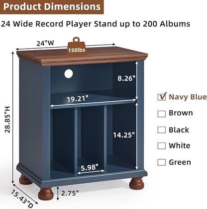 Joaxswe Record Player Stand