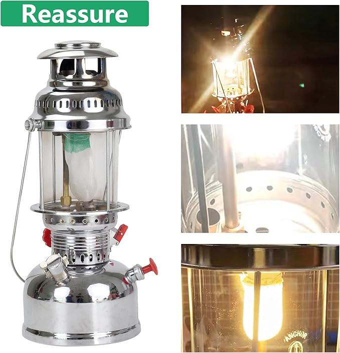 20pcs Propane Lantern Mantles for Gas Lantern Propane Light Mantle for Outdoor Camping Lantern Natural (20 Pcs)