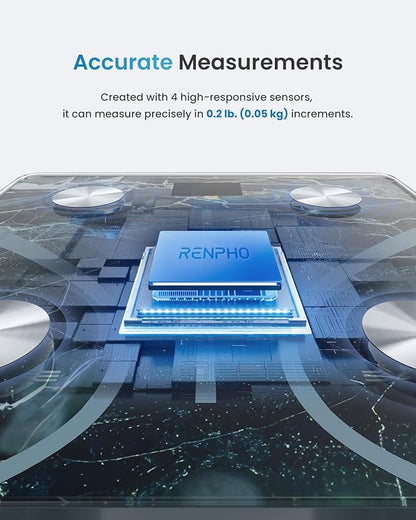 RENPHO Smart Scale for Body Weight, Digital Bathroom Scale BMI Weighing