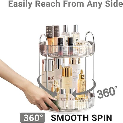 Asayuee 360 Rotating Makeup Organizer
