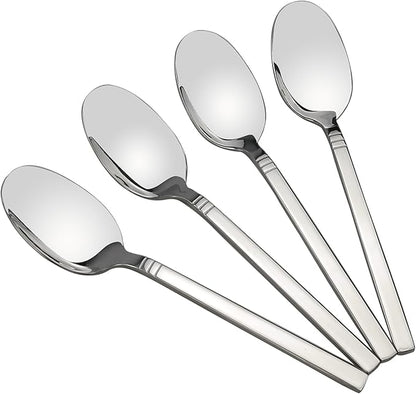 Dinner Spoon, 12-Piece Stainless Steel Spoons, 7.79-INCH