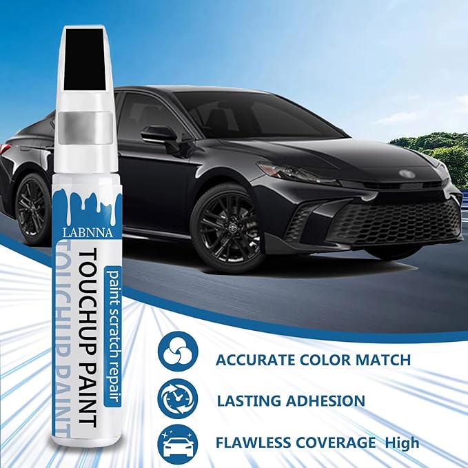 Wind Chill Pearl (089) Touch Up Paint for Toyota-Exact Match 2 in 1 touchup Paint Pen for Chips and Nicks Repair Car Paint Scratch Repair Kit