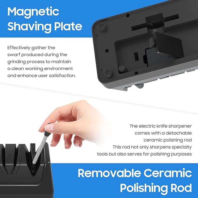 5-in-1 Electric Knife Sharpener