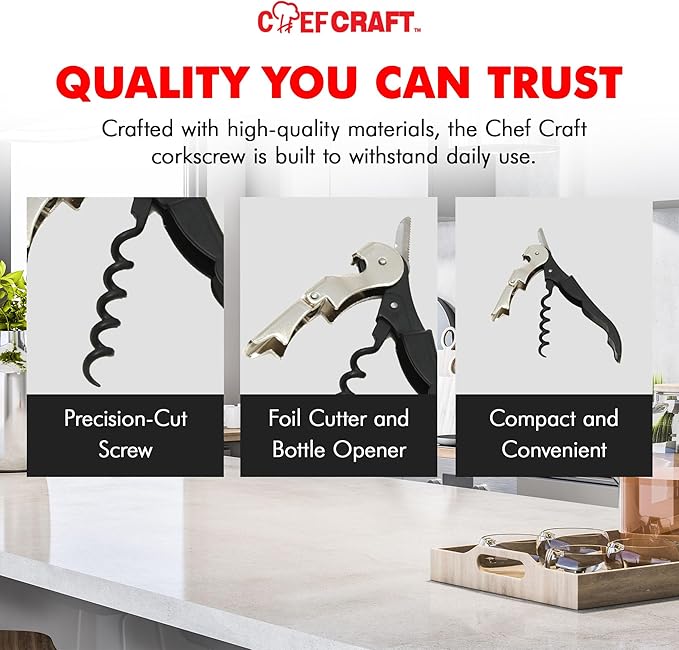 Chef Craft Select Waiters Corkscrew
