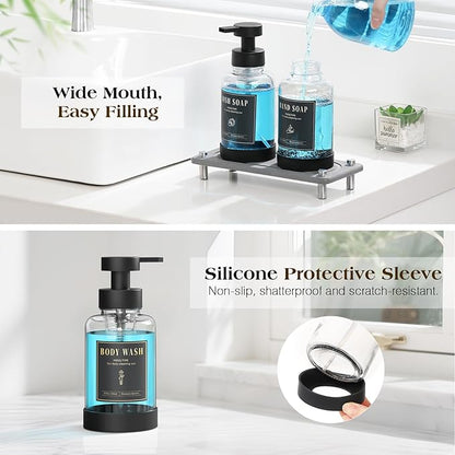 Luxspire Foaming Soap Dispenser, Non-Slip Hand Soap Dispenser