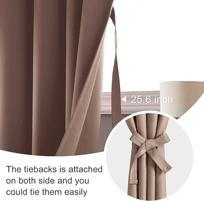 JIUZHEN Blackout Curtains for Bedroom
