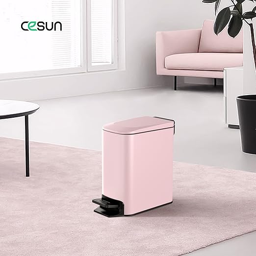 Cesun Small Bathroom Trash Can