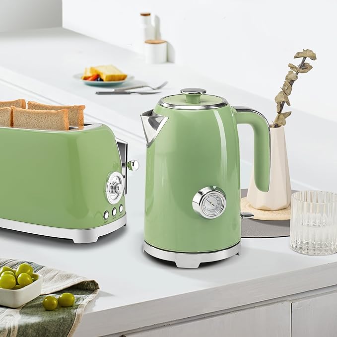 SUSTEAS Electric Kettle - 57oz Hot Tea Water Boiler