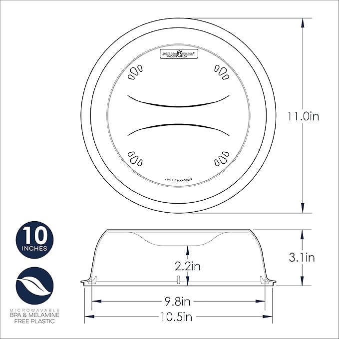 Nordic Ware Deluxe Plate Cover