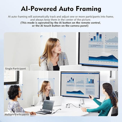 TOALLIN 4K Conference Room Webcam