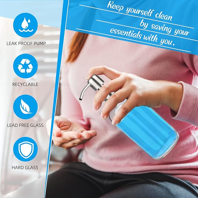 ARKTEK Glass Soap Dispenser