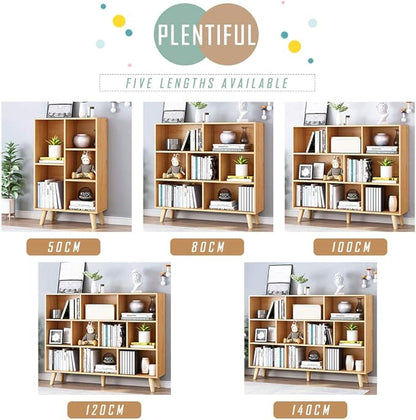 IOTXY Wooden Open Shelf Bookcase