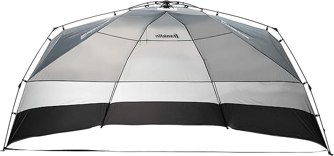 Franklin Sports Sideline Team Sunblocker Shelter - Easy Set Up - Portable and UPF 50+ Protected - Great for Beach and Sports Games - Soccer - Lacrosse - Baseball - Football - Field Hockey