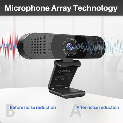 EMEET C980 PRO 3-in-1 1080P Webcam