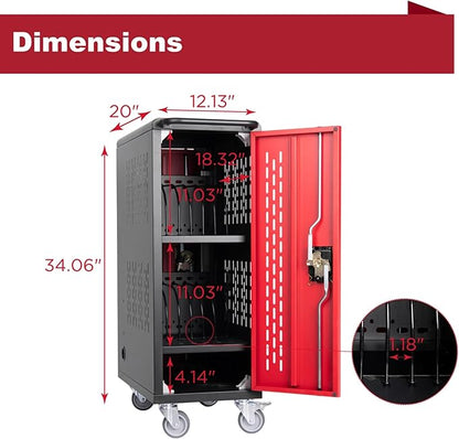 16 Device Mobile Charging Station