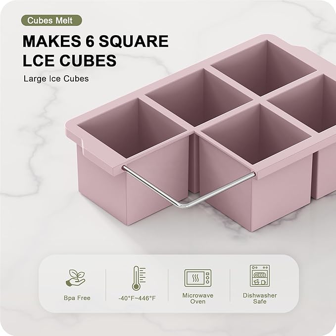 VLM 3 Packs Large Ice Cube Molds