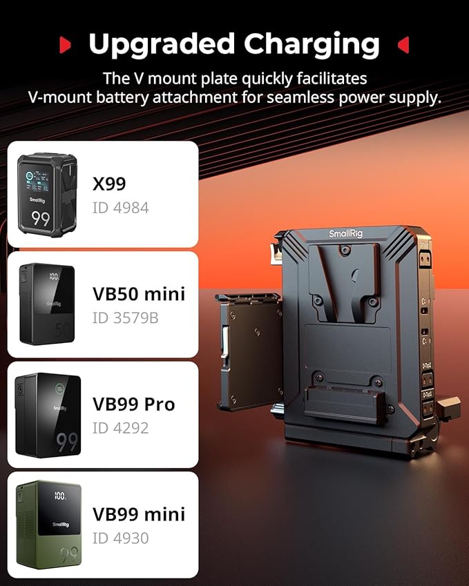 SMALLRIG V Mount Battery Plate
