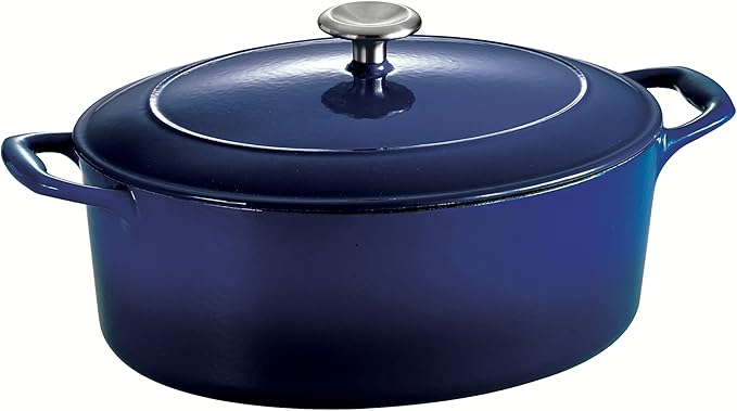 Tramontina Enameled Cast Iron Oval Dutch Oven Pot