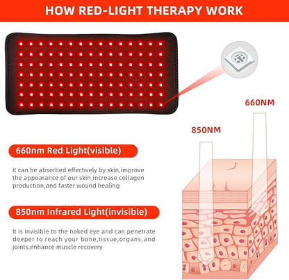 Red Light Therapy Infrared Light Therapy Pad