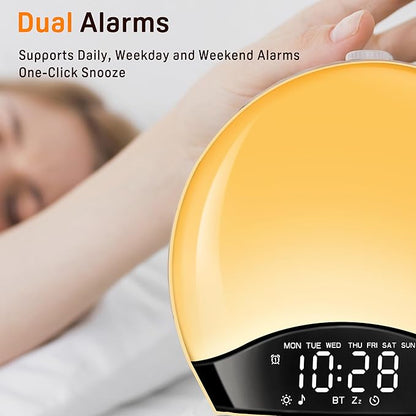 Wake Up Light Sunrise Alarm Clock