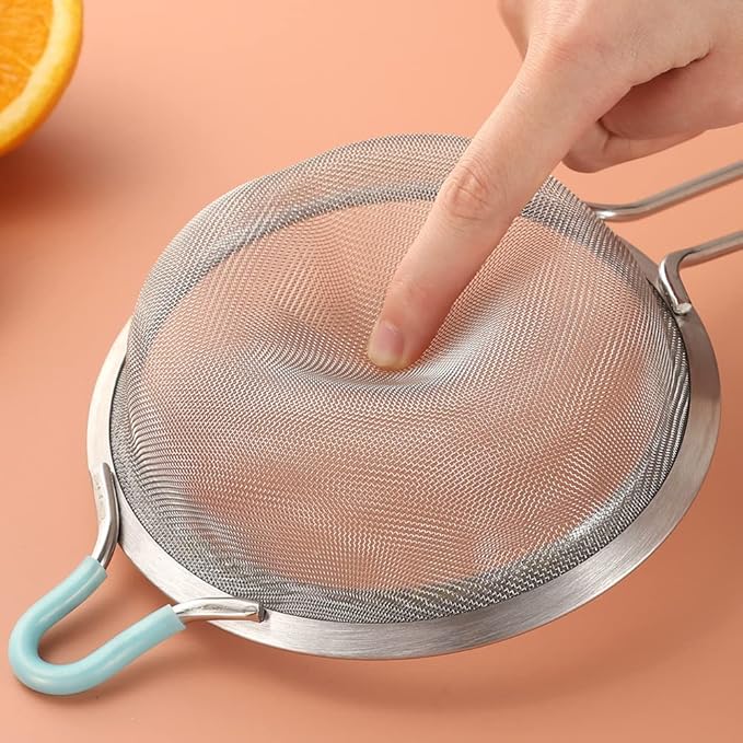 304 Stainless Steel 3.15 inch Fine Mesh Strainers