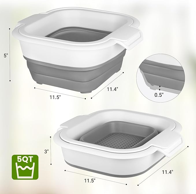 ROTTOGOON Collapsible Colander Set