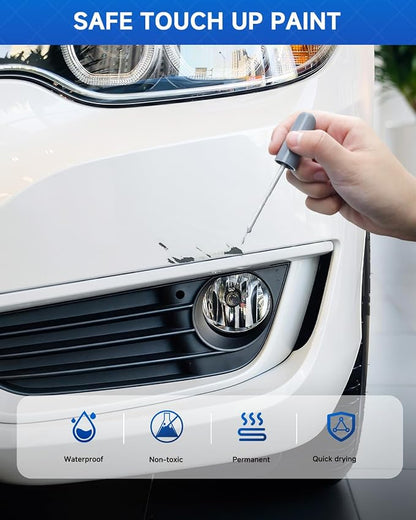 Touch Up Paint Compatible with Honda Exact Match Touch Up Paint Car Scratch Repair (Urban Gray Pearl（NH-912P）)