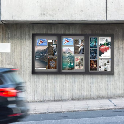 Enclosed Bulletin Board Outdoor Noticeboard