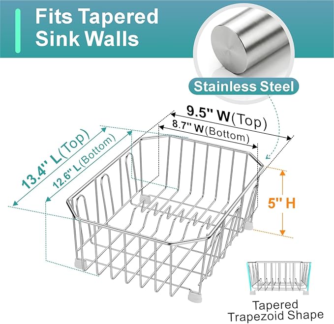 GSlife Mini in Sink Dish Drying Rack