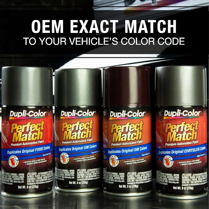 Dupli-Color EBHA09687 Perfect Match Automotive Spray Paint – Honda Heather Mist Metallic, YR508M-3 – 8 oz. Aerosol Can