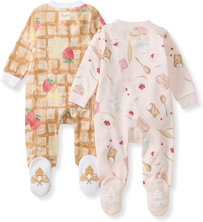 Burt's Bees Baby Baby Girl's Pajamas Sleep and Play