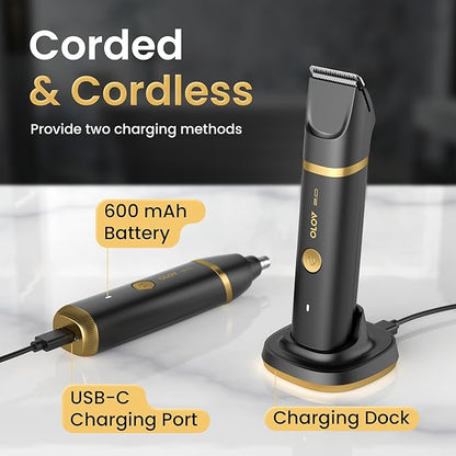 Groin & Body Hair Trimmer for Men